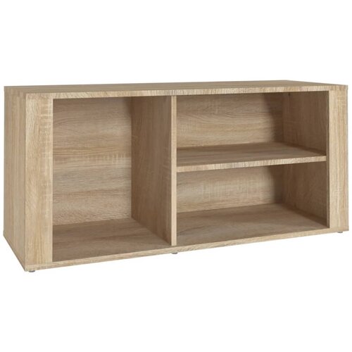  za cipele boja hrasta 100x35x45 cm konstruirano drvo Slike