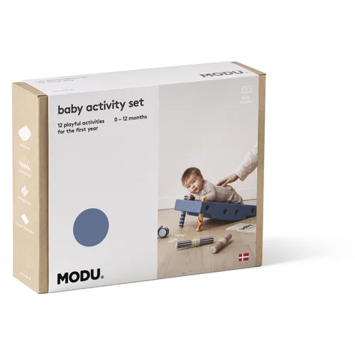 Modu Baby Activity set, Deep Blue / Sky Blue M-ACT-BAB-DB-SB