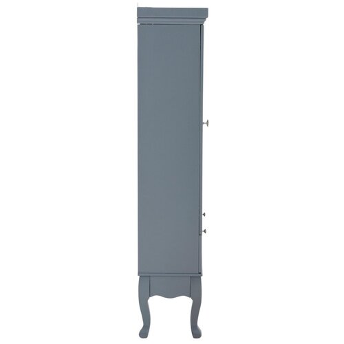 Ellos Home Siva viseća vitrina od MDF-a 85x170,5x35 cm Prato &amp;ndash; Slike