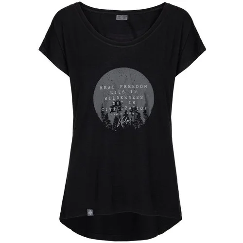 Kilpi Women's short sleeve T-shirt KILPI ROISIN-W Black