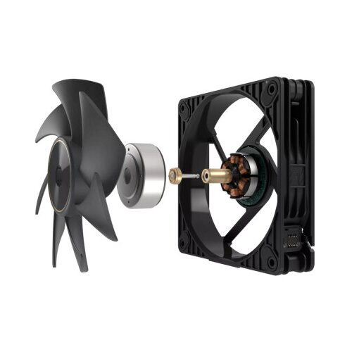 Asus proart PF120 fan pwm black ventilator crni Slike
