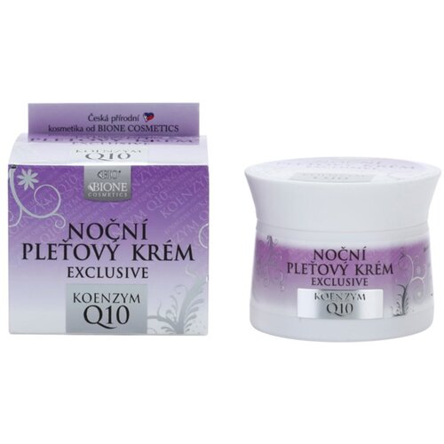 Bione Cosmetics Exclusive Q10 noćna krema za lice 51 ml Slike