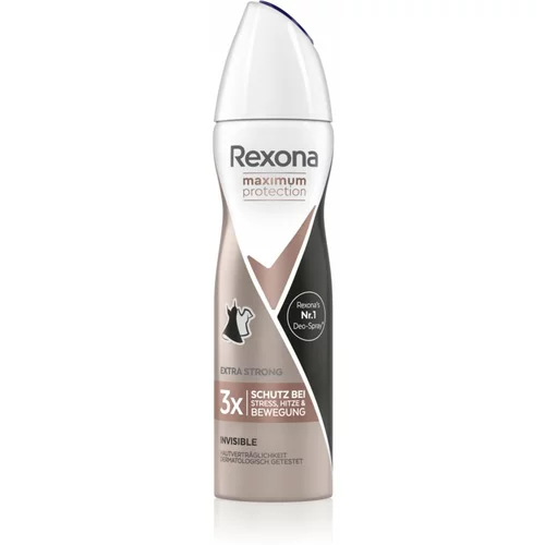 Rexona Maximum Protection Invisible antiperspirant u spreju protiv pretjeranog znojenja 150 ml