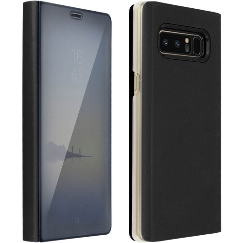 AVIZAR Preklopna torbica, zrcalna torbica za Samsung Galaxy Note 8, stoječi ovitek &ndash; črna, (20526849) Cene