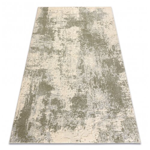 RugsX FLUX 461.138.SA400 volnena preproga OSTA - Abstrakcija, strukturna, loft zelena / bež 135x200 cm, (5000317506) Cene