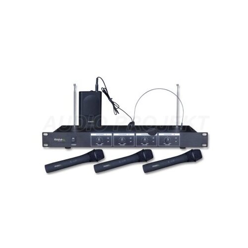 Ibiza Bežični set mikrofona Sound VHF4 &ndash; 3 ručna + headset Cijene
