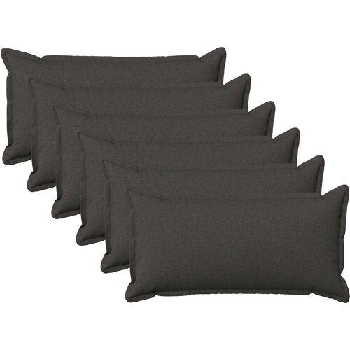  Presvlaka za jastuk 6 pcs HOUTEN Tamnosiva 40 x 80 cm Cijene