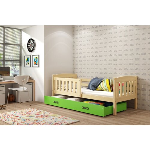 BestBed OTRO�KA POSTELJA KUBUS 190X80 - BOR-Zelena Cene