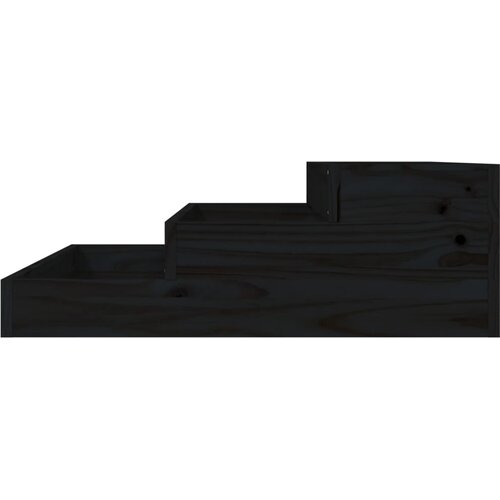  Sadilica crna 78x78x27 cm od masivne borovine Slike
