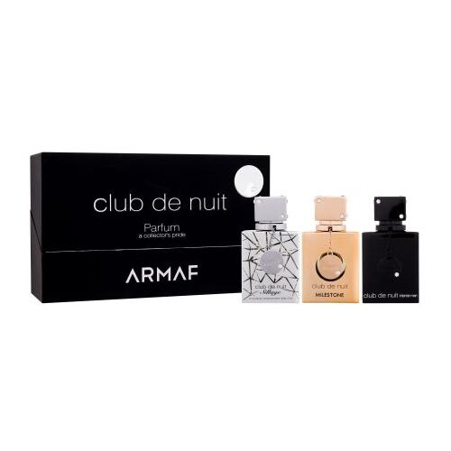Armaf Club de Nuit A Collector's Pride Set parfem Club de Nuit Sillage 30 ml + parfem Club de Nuit Intense Man 30 ml + parfem Club de Nuit Milestone 30 ml za moške Cijene