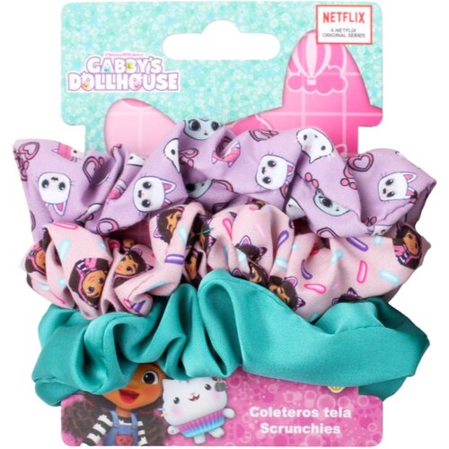 Gabby's Dollhouse Hair Accessories Scrunchies elastike za lase 3 kos Cene
