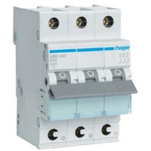 Haeger MBS340 zaštitna sklopka za vodove 3-polni 40 A 400 V Cijene