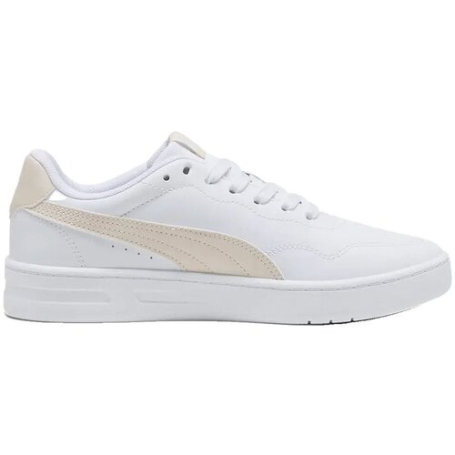 Puma Nizke superge Baskets Court Lally cuir Bela Slike