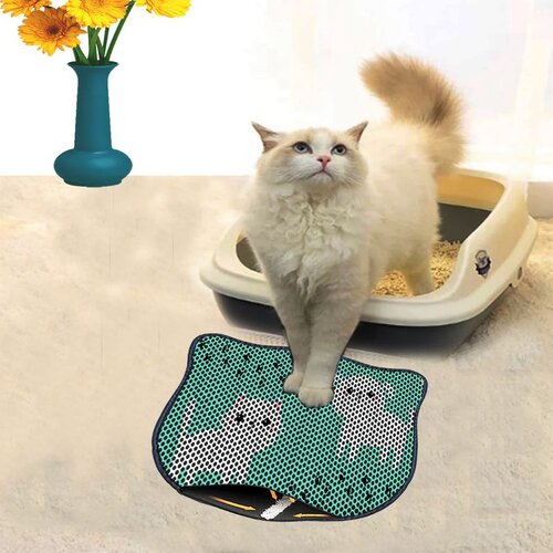 WALLXPERT Kdkafa0217 multicolor cat litter mat Cene