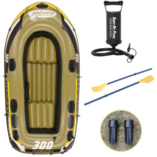Jilong Čamac Fishman 300 za 2+1 osobe 252x125x40cm ( 26-502300 ) Cene