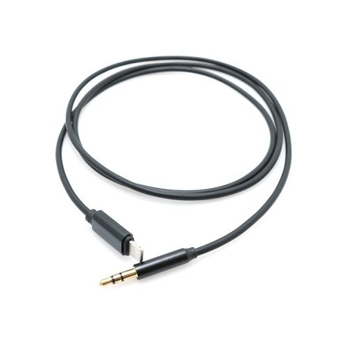  Usb data kabal iphone lightning na 3.5mm (aux) muski jh-023 crni ( U1710 ) Slike