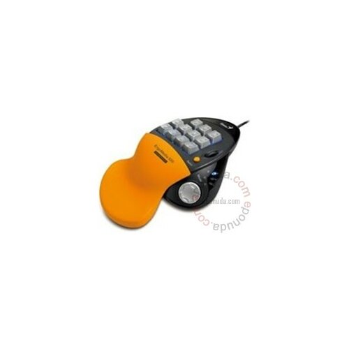 Genius Ergomedia 500 USB Black-Orange miš Slike