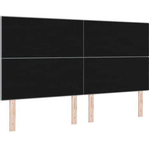  LED glava kreveta s LED trakama Svijetlo siva 180 cm tkanina Slike