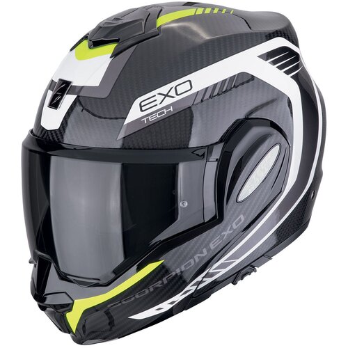 Scorpion Exo-tech evo carbon cosy black-neon yellow kaciga Cene