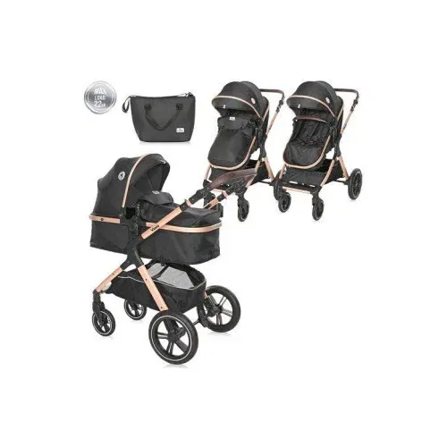 Lorelli kolica za bebe viola - black diamonds+adapteri ( 10021812304A )