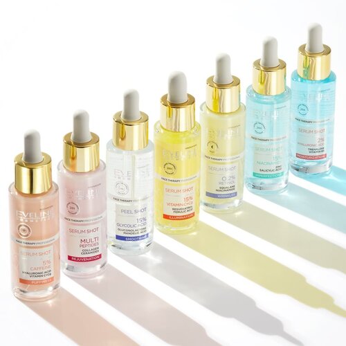 Eveline Cosmetics Serum Shot 10% Niacinamide serum za lice za masno i problematično lice 30 ml Slike