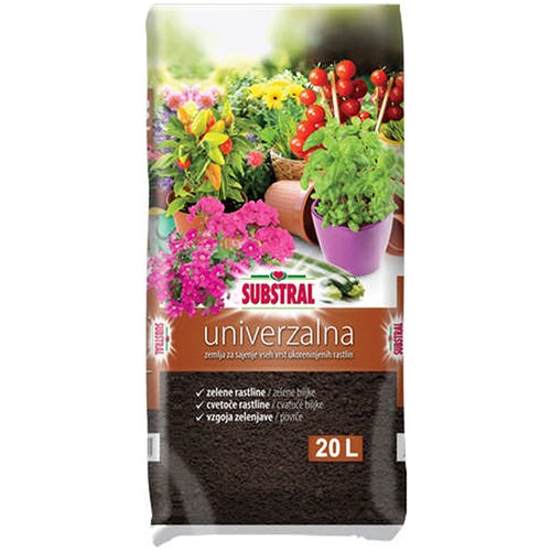  Substral zemlja za cveće 20L univerzalna Cene