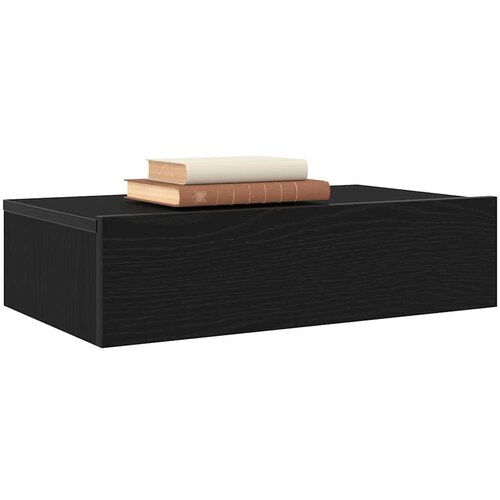 VidaXL TV ormarići s LED svjetlima 2 kom. crni hrast 60x35x15,5 cm Slike