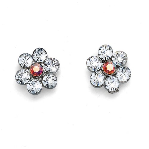 Oliver Weber Ženske Flower Crystal mindju&amp;scaron;e sa swarovski narandžastim kristalom Slike