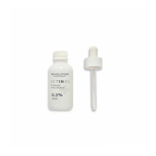 Revolution serum za obraz - 0.3% Retinol With Vitamins & Hyaluronic Acid Serum