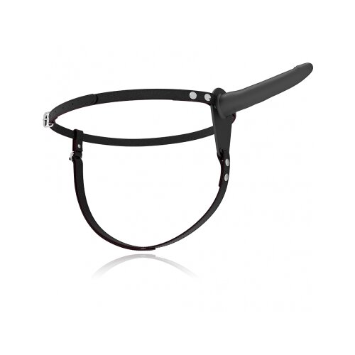 Fetish Submissive Vibracijski strap-on 15cm, črn Cene
