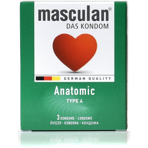 Masculan Anatomic anatomski kondomi pakovanje od 3 kondoma 41731 Cene
