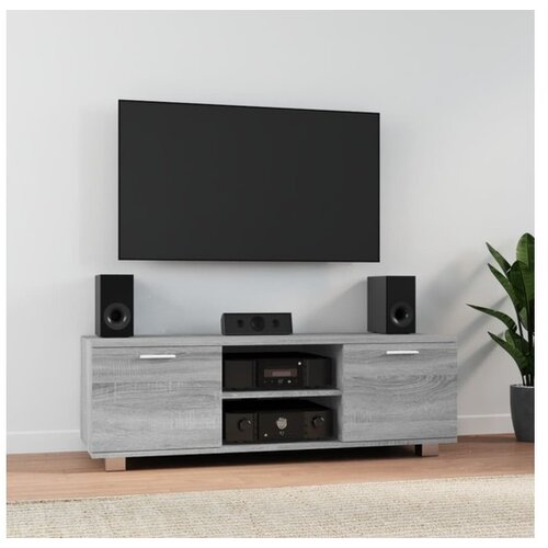 VidaXL TV ormarić boja hrasta sonome 120x40,5x35 cm konstruirano drvo Slike