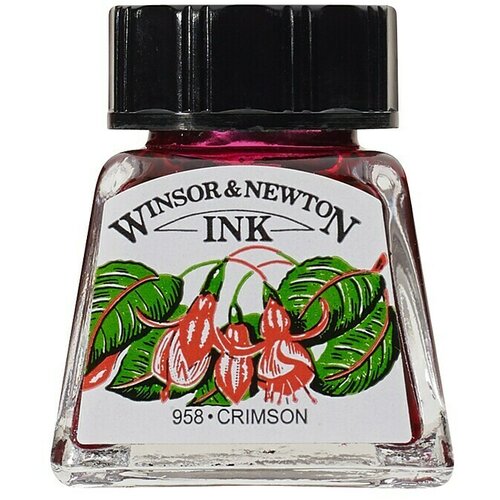 WINSOR & NEWTON Tinta za crtanje (Karmesin, 14 ml, Boca) Cijene