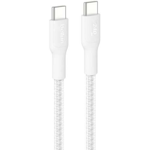 Belkin USB-C /USB-c Kabel 240W 3m geflochten, wei&szlig; CAB025hq3MWH Cijene