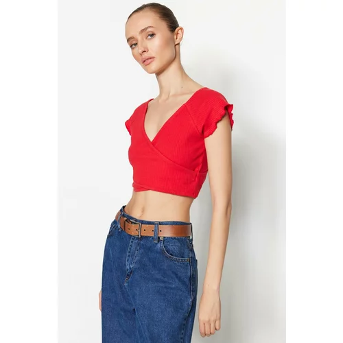 Trendyol Blouse - Red - Slim fit