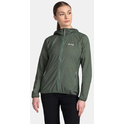 Kilpi Women&amp;#039;s ultralight outdoor jacket ROSA-W Dark green Slike