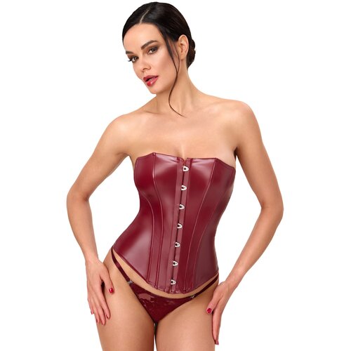 Noir Handmade F398 Bordeaux Affair Boned Corset Burgundy XL Cijene