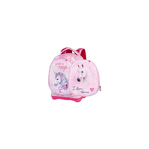Target Ergonomski &amp;scaron;kolski ruksak Superlight 2 Face Unicorn Fantasy Slike
