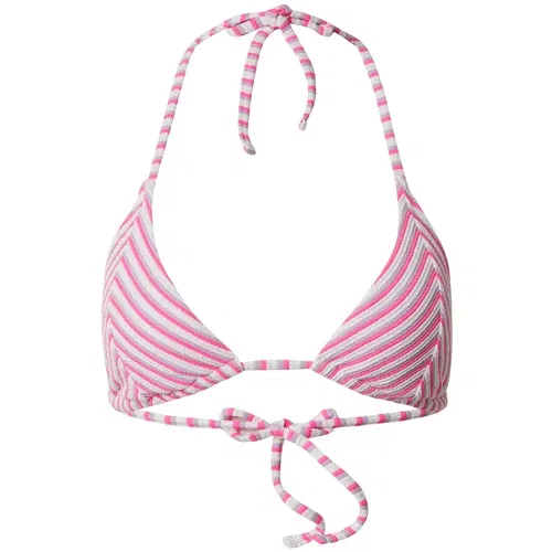 Hollister Bikini gornji dio svijetloljubičasta / roza / bijela