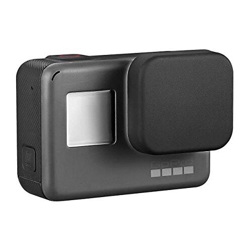 GOSPORT Silikonski ovitek za lečo za GoPro Hero7 Hero6 Hero5 - Črna, (20523721) Slike