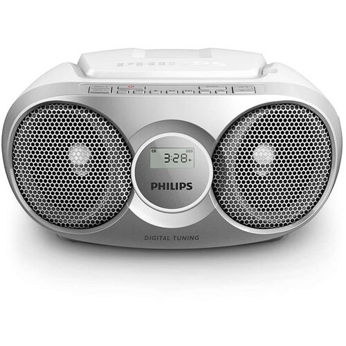 Radio uređaj PHILIPS AZ215S/12 CD; CD-R; CD-RW; FM Antena; RMS 3W; napajanje AC ili baterije; siva boja Cene