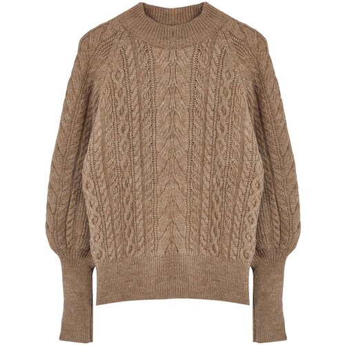 Trendyol Ženski duks TWOAW21KZ0109, Taupe-Beige Cene