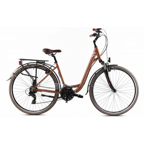 Capriolo bicikl elegance lady 28in bronz v-brake Slike