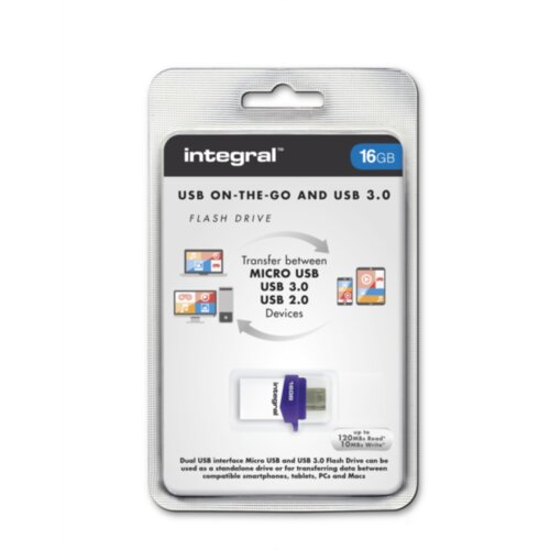 Integral 16GB MICRO FUSION USB3.0 OTG KLJUČ (624302) Cene