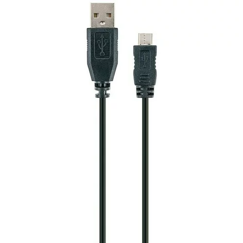 SCHWAIGER USB kabel (1,8 m, USB A utikač, USB Micro-B utikač, Crne boje)