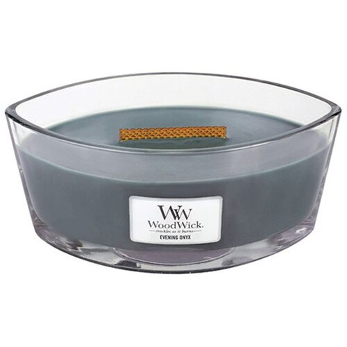 WoodWick Mirisna Svijeća Evening Onyx s Drvenim Fitiljem 453,6 g Cijene