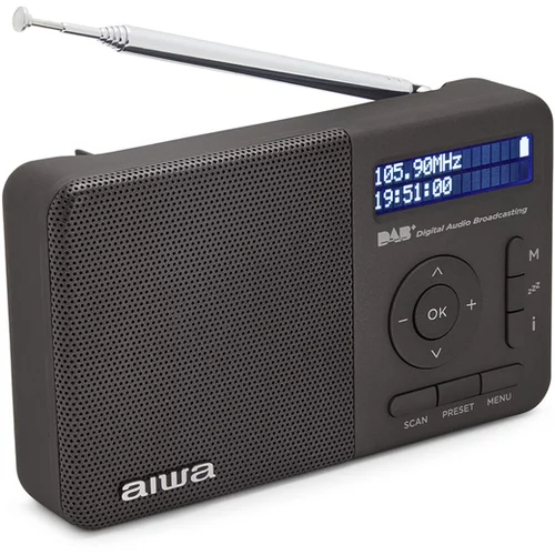 Aiwa prenosni radio z DAB RD-40DAB/BK