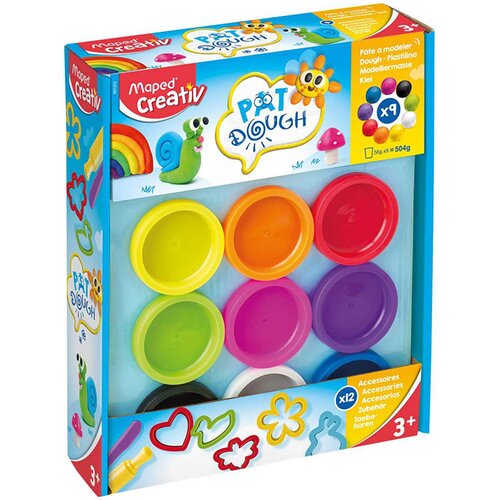 Maped Plastelin z dodatki, 9 kosov Cene