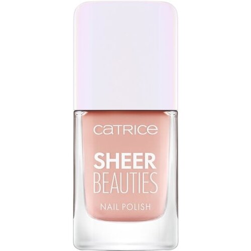 Catrice Sheer Beauties Nail Polish lak za nokte s prozirnim efektom 10.5 ml Nijansa 070 nudie beautie Cijene