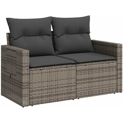 Set sofe 7 kom. Siva i tamno siva 234 x 234 x 85 cm Slike